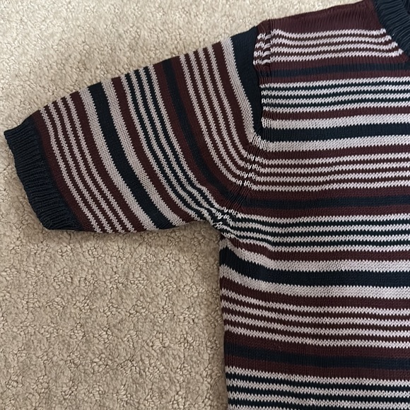Brandy Melville Striped Short Sleeve Sweater - Picture 3 of 3